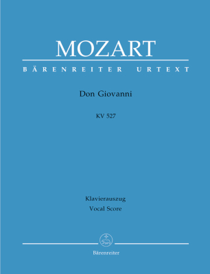 Baerenreiter Verlag - Il dissoluto punito ossia il Don Giovanni, K.527 Mozart, Plath, Rehm Partition vocale matresse Livre