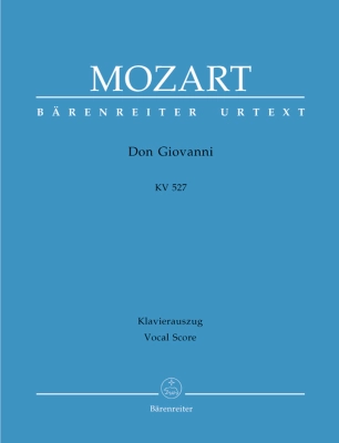 Baerenreiter Verlag - Il dissoluto punito ossia il Don Giovanni K. 527 - Mozart/Plath/Rehm - Vocal Score - Hardcover