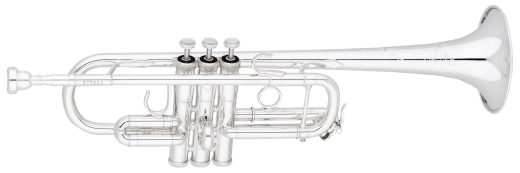 Eastman Winds - ETR834S C Trumpet, .459 Bore - Silver-Plated