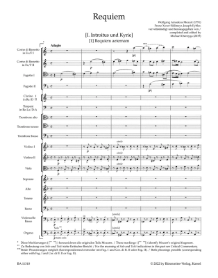 Requiem - Mozart/Ostrzyga - Full Score - Book