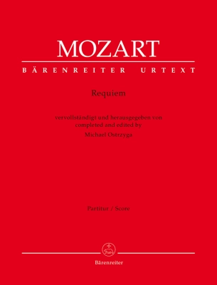 Baerenreiter Verlag - Requiem - Mozart/Ostrzyga - Full Score - Book