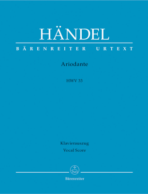 Baerenreiter Verlag - Ariodante HWV 33 - Handel/Burrows - Vocal Score - Book
