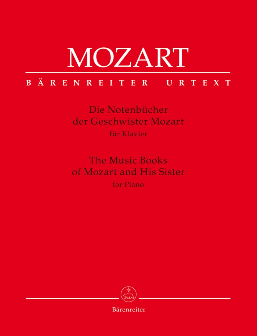 The Music Books of Mozart and His Sister - Mozart/Plath - Piano - Book