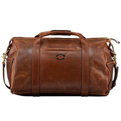 Lifton Leather Duffle Bag - Brown