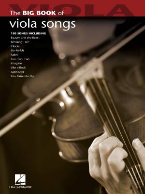 Hal Leonard - The Big Book of Viola Songs - Viola - Book