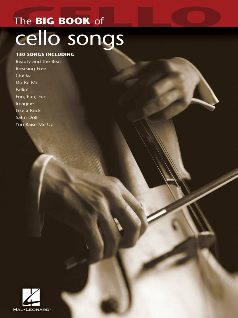 The Big Book of Cello Songs - Cello - Book