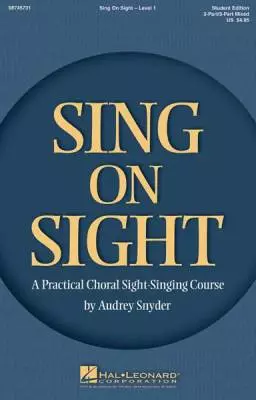 Hal Leonard - Sing on Sight