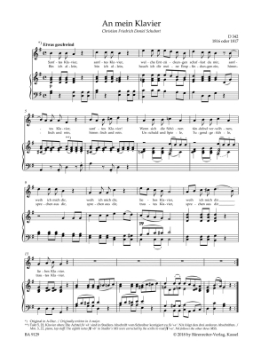 Lieder, Volume 9 - Schubert/Durr - Medium Voice/Piano - Book