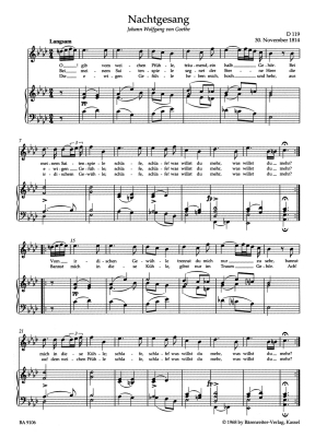 Lieder, Volume 6 - Schubert/Durr - High Voice/Piano - Book