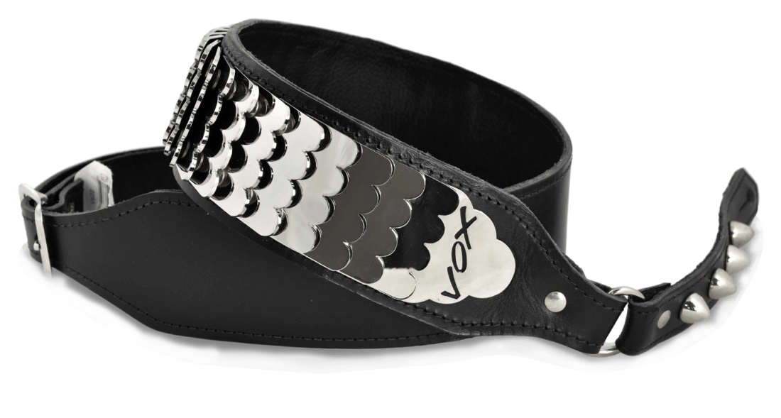 V822 Python Guitar Strap - Black