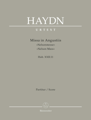 Baerenreiter Verlag - Missa in Angustiis Hob.XXII:11 Nelson Mass Haydn, Thomas Partition complte Livre