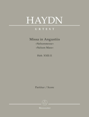 Baerenreiter Verlag - Missa in Angustiis Hob.XXII:11 Nelson Mass - Haydn/Thomas - Full Score - Book