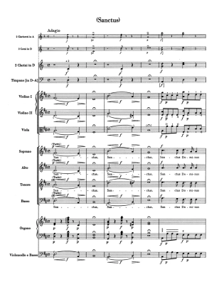 Missa in Angustiis Hob.XXII:11 \'\'Nelson Mass\'\' - Haydn/Thomas - Full Score - Book