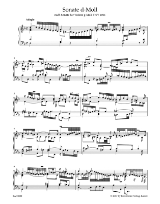 Suites, Partitas, Sonatas (Transcribed for harpsichord) - Bach/Leonhardt/Henstra - Piano - Book