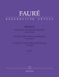 Baerenreiter Verlag - Quartet in C minor op. 15 N 48 - Faure\/Herlin - Violin\/Viola\/Cello\/Piano - Parts Set