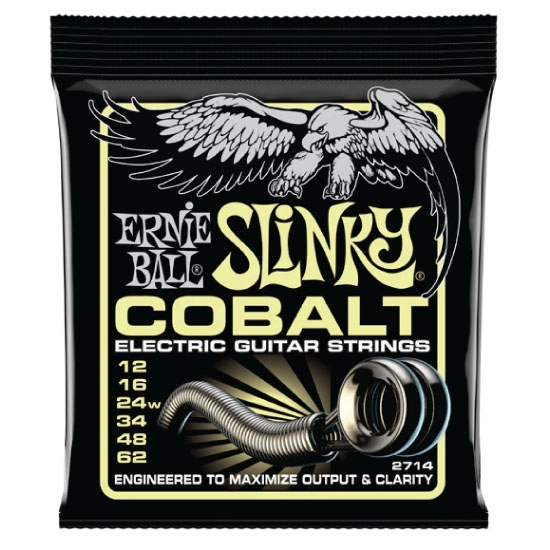 Mammoth Cobalt Slinky Electric Guitar Strings - 12-62