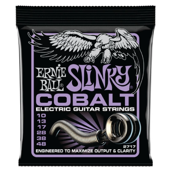 Cobalt Ultra Slinky Electric Guitar Strings - 10-48