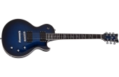 Schecter - Solo II Supreme Electric Guitar - See-Thru Blue Burst