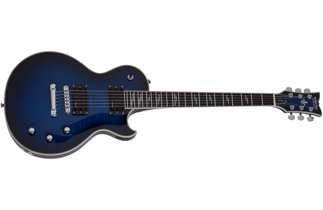 Solo II Supreme Electric Guitar - See-Thru Blue Burst