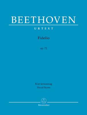 Baerenreiter Verlag - Fidelio op. 72 (Opera in two acts) - Beethoven/Luhning/Didion - Vocal Score - Book