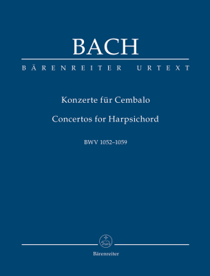Baerenreiter Verlag - Concertos for Cembalo BWV 1052-1059 - Bach/Breig - Study Score - Book