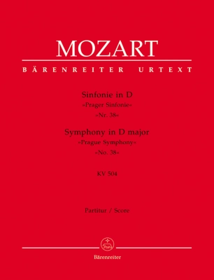 Baerenreiter Verlag - Symphony no. 38 in D major K. 504 Prague Symphony - Mozart/Somfai - Full Score - Book