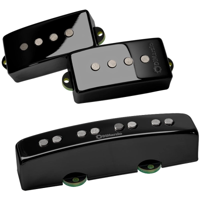 DiMarzio - Sixties PJ Pair Bass Pickup - Gloss Black Cover