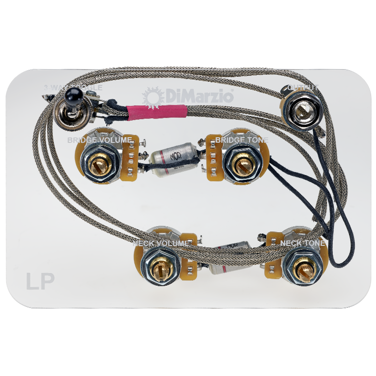 Les Paul Wiring Harness with Toggle Switch