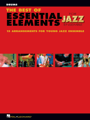 The Best of Essential Elements for Jazz Ensemble - Drums - Sweeney/Steinel - Book