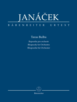 Baerenreiter Verlag - Taras Bulba (Rhapsody for Orchestra) - Janacek/Hanus/Burghauser - Study Score - Book