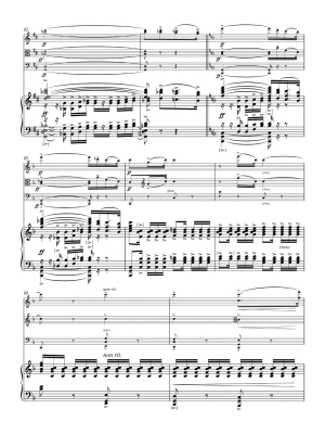 Piano Quartet in A minor op. 1 - Suk/Nouza - Violin/Viola/Cello/Piano - Score/Parts