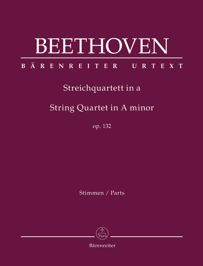 String Quartet in A minor op. 132 - Beethoven/Del Mar - Parts Set