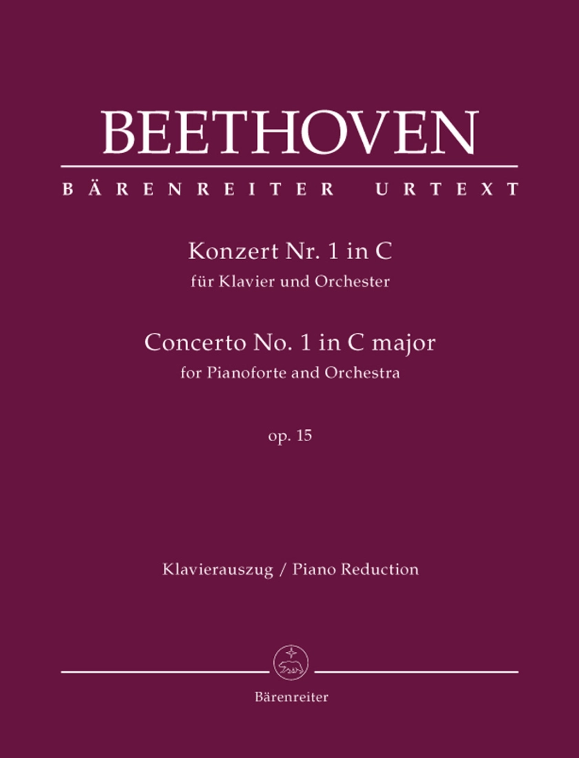 Concerto no. 1 in C major op. 15 - Beethoven/Del Mar - Piano/Piano Reduction (2 Pianos, 4 Hands) - Parts