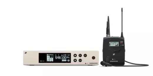 Sennheiser - EW 100 G4-ME2-G Wireless Lavalier Set, 566-608 MHz
