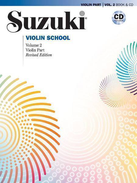 Suzuki Violin School Violin Part & CD, Volume 2 Rev.
