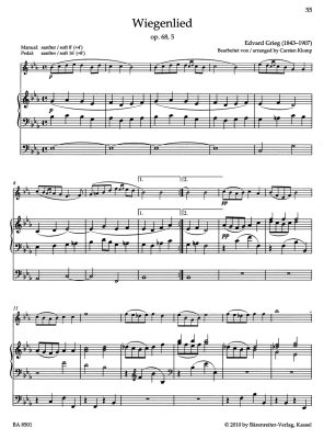 organ plus one: Advent / Christmas, Volume 1 - Klomp - Organ/Solo Instrument - Score/Parts