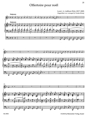 organ plus one: Advent / Christmas, Volume 1 - Klomp - Organ/Solo Instrument - Score/Parts