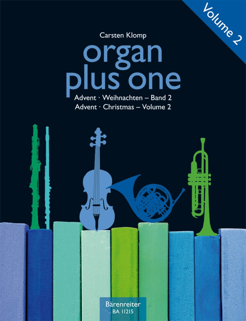 organ plus one: Advent / Christmas, Volume 2 - Klomp - Organ/Solo Instrument - Score/Parts