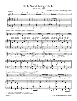 organ plus one: Advent / Christmas, Volume 2 - Klomp - Organ/Solo Instrument - Score/Parts