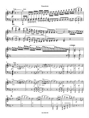 Concerto for Pianoforte and Orchestra no. 5 in E-flat major op. 73 - Beethoven/Del Mar - Piano/Piano Reduction - Book