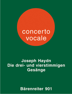 Baerenreiter Verlag - Three- and Four-part Songs - Haydn/Paumgartner - 3pt/4pt/Piano - Book
