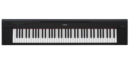 Yamaha - Piaggero NP-35 76-Key Digital Piano w/Adaptor - Black