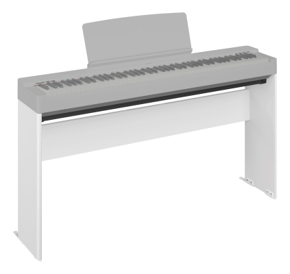 Yamaha - L-200 WH Digital Piano Stand for P225 - White