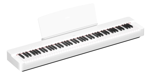 P225 88-Key Portable Digital Piano - White