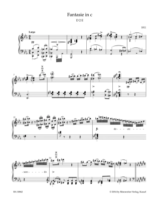 Fantasies for Piano - Schubert/Durr/Goldberger - Solo Piano - Book