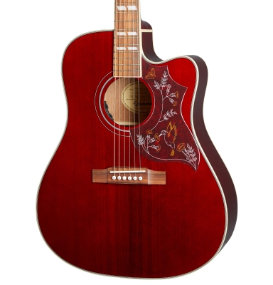 Hummingbird Pro Cutaway - Wine Red