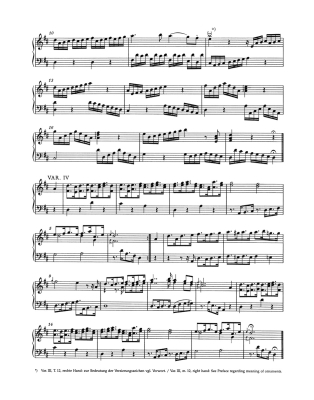 Variations for Piano - Mozart/von Fischer - Piano - Book