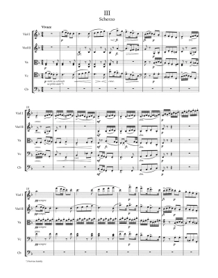 Serenade for String Orchestra in E major op. 22 - Dvorak/Tait - Full Score - Book