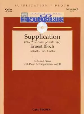 Carl Fischer - Supplication (No. 2 Of From Jewish Life)