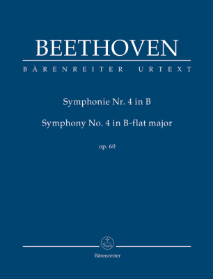Baerenreiter Verlag - Symphony no. 4 in B-flat major op. 60 - Beethoven/Del Mar - Study Score - Book